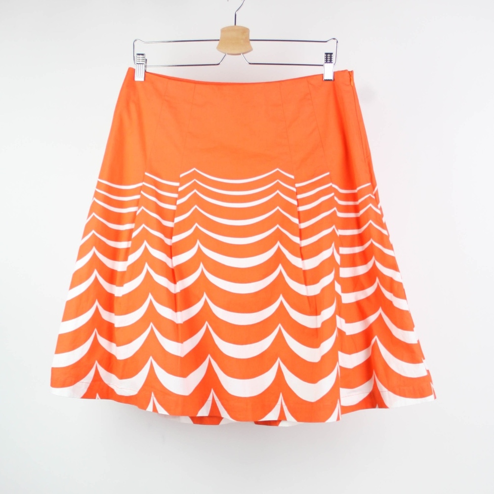 Boden Womens Skirt A-Line Cotton Blend Size 10